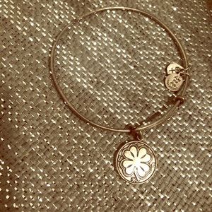 🔹3/$20🔹 Alex and Ani | Silver, four leaf clover